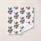  keukenset voor kersen bad handdoek (Wasdoekje)