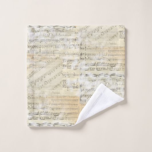  keukenset voor vel muziek bad handdoek (Wasdoekje)