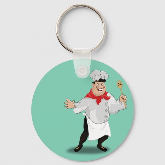 Keukensnor voor cartoons sleutelhanger (Voorkant)