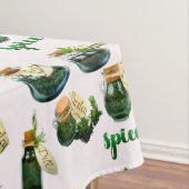Keukenspecerijen thuis koken Uniek en ongebruikeli Tafelkleed (Voorbeeld)