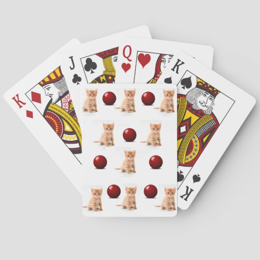 Keukenspeelkaartdek Pokerkaarten (Achterkant)