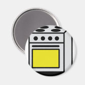 keukenstovenpictogram magneet (Voorkant / Achterkant)
