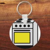 keukenstovenpictogram sleutelhanger (Voorkant)