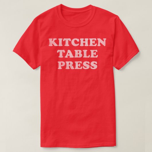 Keukentafel Druk op het Combahee River Collective T-shirt (Design voorkant)