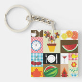 Keukentafels Sleutelhanger (Voorkant)