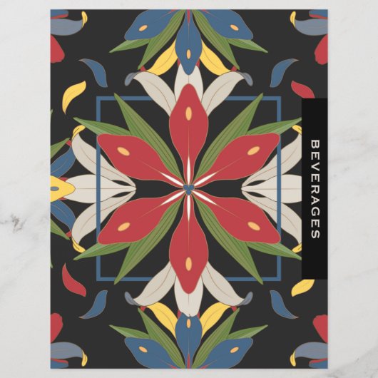 KeukenTegel Recipe Multomap Divider | Dranken (Voorkant)