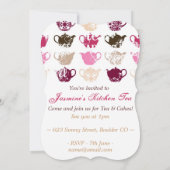 Keukenthee/Vrijgezellenfeest Kaart (Achterkant)