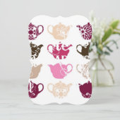 Keukenthee/Vrijgezellenfeest Kaart (Staand voorkant)