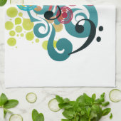 keukentheekdoek voor muziekzwenken theedoek (Gevouwen)