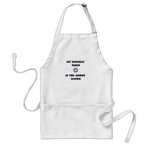 Keukentimer/rookalarmpaneel Apron Standaard Schort