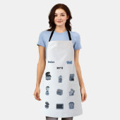 Keukentoestellen Schort (Gedragen)