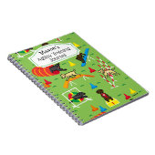 Keukentraining voor labrador Retriever Notitieboek (Rechterzijde)