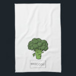 Keukentuingroenten BROCCOLI-illustratie Theedoek<br><div class="desc">Keukentuingroenten BROCCOLI illustratie,  tekening,  keukenhanddoeken.</div>