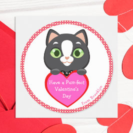 KeukenValentijnsdag Ronde Sticker