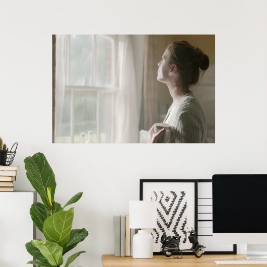 Keukenvenstermeting Poster (Thuiskantoor)