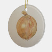 Keukenversiering uien keramisch ornament (Links)