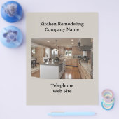 Keukenverwijderaar3 Bedrijfsbrochure Flyer (Enkel)