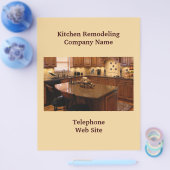 Keukenverwijderaar4 Bedrijfsbrochure Flyer (Enkel)