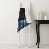 Keukenvliegen in de ruimte sherpa deken (In situ)