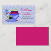 Keukenvoorraad Bedrijfs het Roepen Kaarten Visitekaartje (Voorkant / Achterkant)