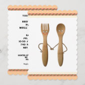 KeukenVrijgezellenfeest Kaart (Voorkant / Achterkant)