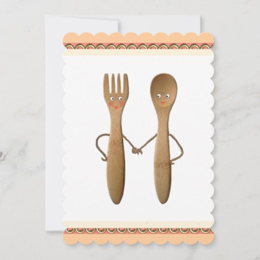 KeukenVrijgezellenfeest Kaart (Voorkant)