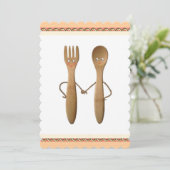 KeukenVrijgezellenfeest Kaart (Staand voorkant)