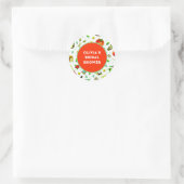 KeukenVrijgezellenfeest Ronde Sticker (Tas)