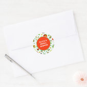 KeukenVrijgezellenfeest Ronde Sticker (Envelop)
