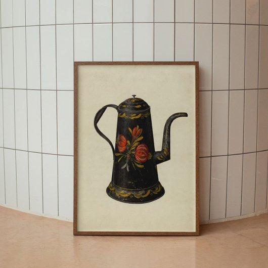 Keukenwand Kunst Antiek Koffiek Poster