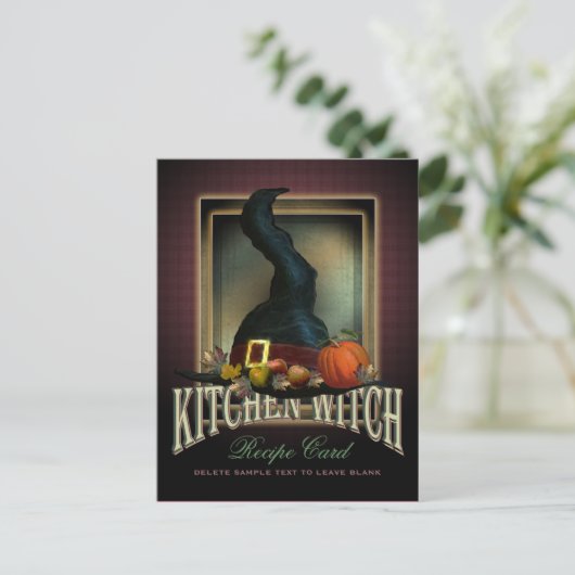 Keukenwitje Briefkaart (Staand voorkant)