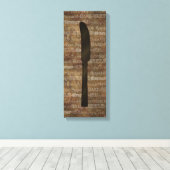 Keukenwoorden Art II Canvas Afdruk (Insitu (Houten vloer))