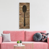 Keukenwoorden Art III Canvas Afdruk (Insitu (Woonkamer))