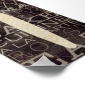 Keukenwoorden Poster (Hoek)