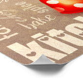 Keukenwoordkunst Poster