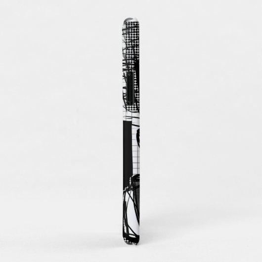 Keukenzwart en wit Case-Mate iPhone case (Achterkant/rechts)