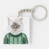 Keukkatje Sleutelhanger (Achterkant)