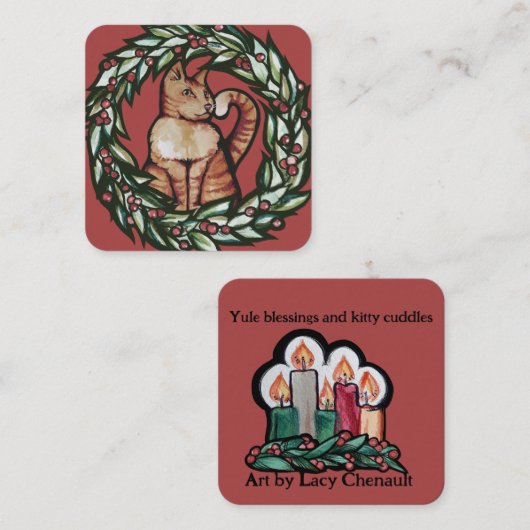 Keukkerst Notitiekaartje (Voorkant / Achterkant)