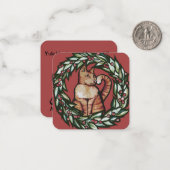 Keukkerst Notitiekaartje (Voorkant / Achterkant in situ)