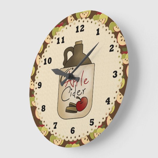 Keukklok voor appelwijn grote klok (Hoek)