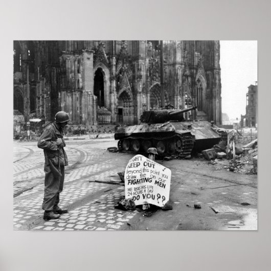 Keulen 1945 poster (Voorkant)