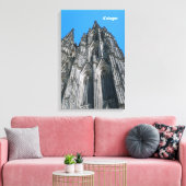 Keulen Cathedral Canvas Afdruk (Insitu (Woonkamer))