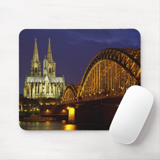 Keulen Cathedral Mousepad Muismat (Met muis)