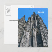 Keulen Cathedral Postcard Briefkaart (Voorkant / Achterkant)