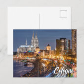 Keulen, Duitsland Briefkaart (Voorkant / Achterkant)