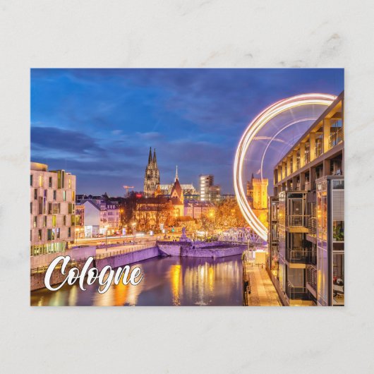 Keulen, Duitsland Briefkaart (Voorkant)