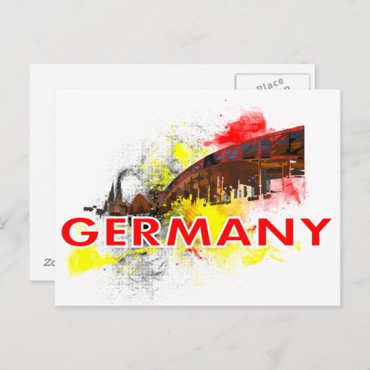 Keulen Duitsland Briefkaart (Voorkant / Achterkant)