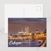 Keulen, Duitsland Briefkaart (Voorkant / Achterkant)