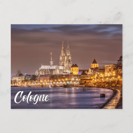 Keulen, Duitsland Briefkaart (Voorkant)