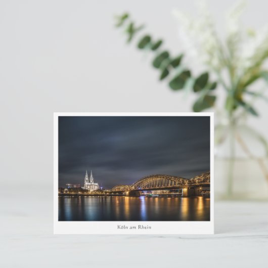 Keulen Duitsland Briefkaart (Staand voorkant)